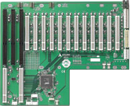 HPCI-14S12U. Объединительная плата со слотами 2х PICMG, 12х PCI, 1х ISA