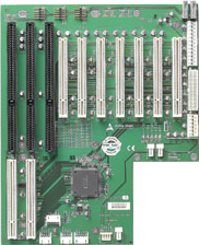 HPCI-9S7U. Объединительная плата со слотами 2х PICMG, 7х PCI, 1х ISA