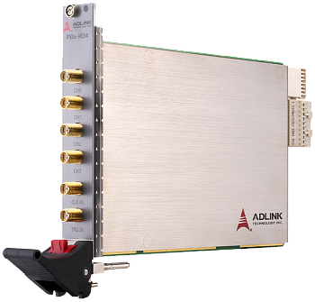 PXIe-9834, 4-канальный 16-битный АЦП PXI Express 80 МГц