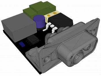 HDTS1275-DB. Компактный ограничитель выбросов при переходных процессах