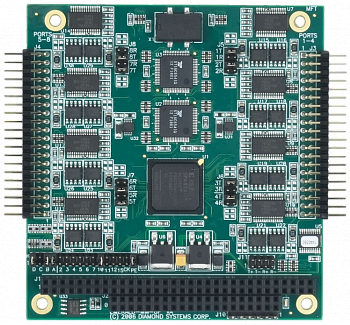 Emerald-MM-8PL. 8-канальный программируемый модуль последовательного ввода‑вывода в форм‑факторе PC/104