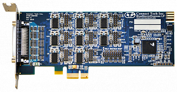 BlueStorm/Express LP. Плата последовательного ввода-вывода PCI Express