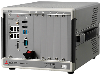 PXES-2301. 6-слотовое шасси PXI Express 3U с питанием переменного тока и пропускной способностью до 8 ГБ/с