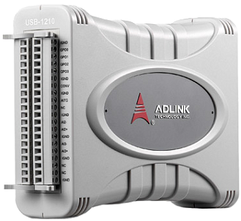 USB-1210. 4-канальный 16-битный модуль УСО с интерфейсом USB и частотой дискретизации 2 МГц