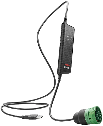 Leaf v3 J1939-13 Type II. Надежный универсальный интерфейс с 9=контактным разъемом J1939-13 для сетей CAN