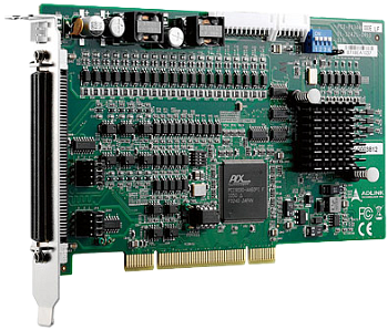 PCI-8134A. 4-осевой базовый контроллер движения для сервоприводов и шаговых двигателей