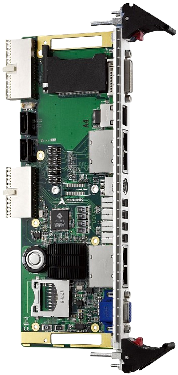 cPCI-R6100. Задний переходный модуль 6U CompactPCI с контроллером Intel I350-AM2