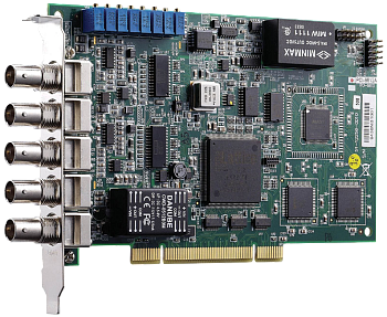 PCI-9812, 4-канальная 12-битная плата аналогового ввода с частотой дискретизации 20 МГц