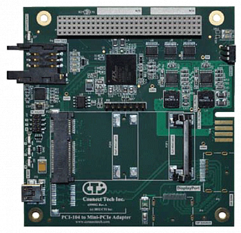 Адаптер PCI-104 - Mini-PCIe