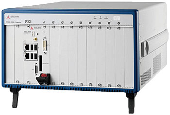 PXES-2590. 9-слотовое шасси PXI Express 3U с гибридными слотами, источником питания переменного тока и пропускной способностью до 8 ГБ/с