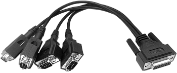 Cable HD26-4xDS9 Splitter. Кабель расширения CAN