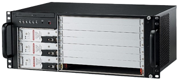 cPCIS-6418U. 8-слотовое шасси CompactPCI высотой 4U с источниками питания с резервированием