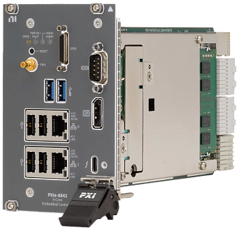PXIe-8842. Контроллер PXIe с 6-ядерным процессором 2,6 ГГц