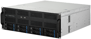 AXE-7400SR. Сервер 4U для приложений ИИ с поддержкой масштабируемых Intel Xeon и графических процессоров