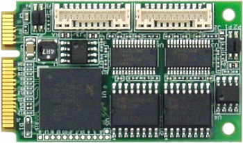 Модуль расширения ввода‑вывода PCIe MiniCard с 4 оптоизолированными последовательными портами DS-MPE-SER4OPT