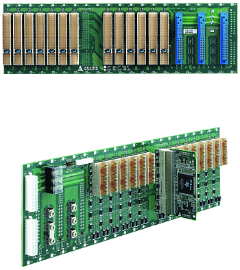 cBP-3213PR. 13-слотовая объединительная плата 3U CompactPCI 32-бита с вводом-выводом на задней панели