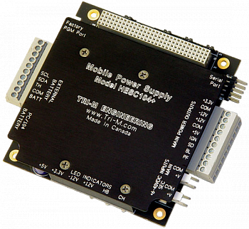 HESC104+. Интеллектуальный источник питания в форм-факторе PCI-104 мощностью 108 Вт с функцией зарядки аккумуляторов