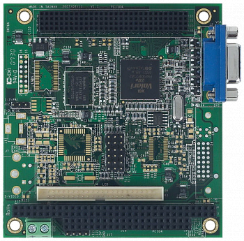 VSX-2812S. Модуль VGA/LCD в форм-факторе PC/104+