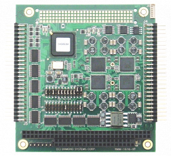 Модуль аналогового вывода и цифрового ввода-вывода в форм-факторе PC/104 Ruby-MM-1616A