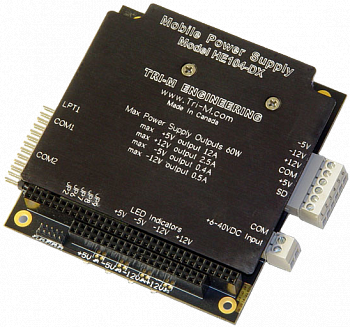 HE104-DX/DXL. Источник питания постоянного тока в форм-факторе PC104 мощностью 60 Вт