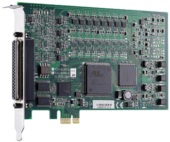 PCIe-6208. 8-канальная 16-битная плата аналогового вывода PCI Express