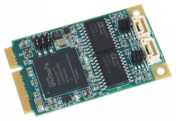 DS-MPE-CAN2L. Модуль расширения ввода вывода PCIe MiniCard с двумя портами CAN